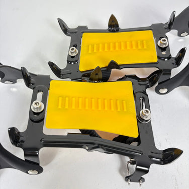 【S ブラック系】 Evernew ( エバニュー ) 幅調節式 6本爪 アイゼン Width Adjustable 6 Claw Crampon アルミ ウィンターギア クランポン アイゼン z00056364  クランポン アイゼン ウィンターギア