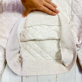 【Women's M ベージュ系】 2018 Patagonia ( パタゴニア ) オーガニック コットン キルト クルー Organic Cotton Quilt Crew CALC オーガニックコットン ウェア トップス アウター ジャケット コットン z0005
