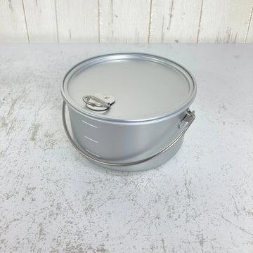 【OneSize シルバー系】 Evernew ( エバニュー ) バックカントリー アルミ ポット Backcountry Almi Pot 焚火対応 アルマイト加工 ベイルハンドル 日本製 クックウェア クッカー コッフェル z00061209  クッカー コッ - 0