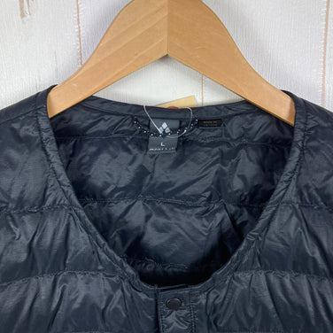 【Men's L ブラック系】 Montbell ( モンベル ) スペリオ ダウン ラウンドネック ジャケット Superior Down Round Neck Jacket ダウン ウェア トップス アウター ジャケット ダウンインサレーション z0005651
