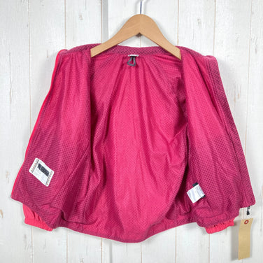 Montbell Light Shell Jacket, Kids' Size 120, Pink. Nylon Windshell Jacket. (z00054036)
