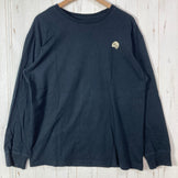 【Men's L ブラック系】 Mountain Hardwear ( マウンテンハードウェア ) リググラフィック リラックスド ロングスリーブ コットン ウェア トップス インナー シャツ ロングスリーブTシャツ クルーネック コットン z00059507  コ