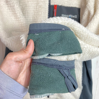 【男式 S 象牙色系】 Montbell (蒙贝尔) CLIMAAIR 夹克 涤纶 服装 上衣 外套 抓绒 z00057515 抓绒 外套 夹克 上衣 服装