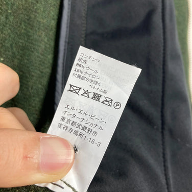 【Men's S グリーン系】 Llbean ( エルエルビーン ) メイン ガイド ジップフロント ジャックシャツ Maine Guide Zip-Front Jac-Shirt ウール シャツジャケット ウール ウェア トップス アウター ジャケット ウール z