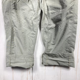 男士 L 码绿色 Yamatomichi（山道）5 口袋裤，鼠尾草灰尼龙，长裤，z00053999。