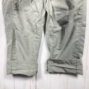 男士 L 码绿色 Yamatomichi（山道）5 口袋裤，鼠尾草灰尼龙，长裤，z00053999。