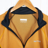 【Men's M オレンジ系】 Marmot ( マーモット ) ヒートナビ メッシュ ロングスリーブ ジップ ポリエステル ウェア トップス インナー シャツ ロングスリーブシャツ 化繊 z00052903  化繊 ロングスリーブシャツ インナー シャツ トップス