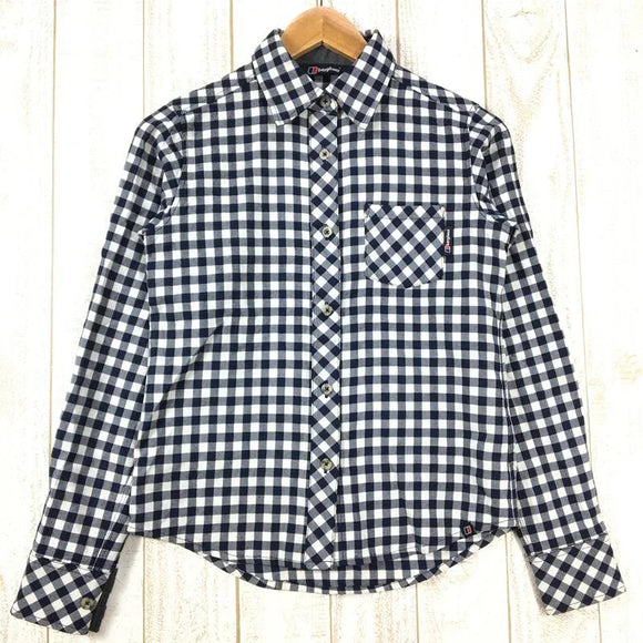 【Women's S ネイビー系】Berghaus ( バーグハウス ) ウィメンズ ウールプレーン チェック ロングスリーブシャツ W Wool Plain Check Long Sleeve Shirt ウール J0281 Asian Women's ウール ロングスリーブシャツ インナー シャツ トップス ウェア - 【公式】2ndGEAR（セカンドギア）Webショップ【登山用品・アウトドア用品専門 買取販売店】