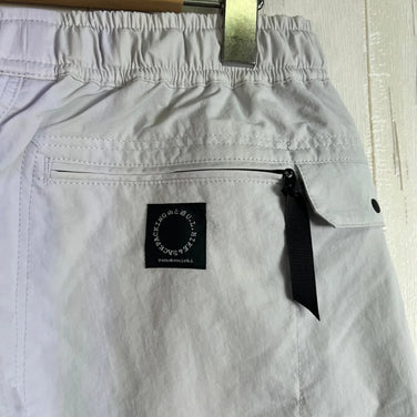 Yamatomichi (Yama to Michi) Women's L-Tall 5-Pocket Pants, Glacier White, Polyester, Long Pants, z00054056