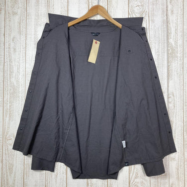 【Men's XL チャコール系】 Static ( スタティック ) スネーク ダイク L/S シャツ Snake Dike L/S Shirts ロングスリーブ メリノウール 長袖 Asian Men's ウール ロングスリーブシャツ インナー シャツ トップス - 【公式】2ndGEAR（セカンドギア）Webショップ【登山用品・アウトドア用品専門 買取販売店】