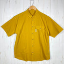 【Men's M イエロー系】 Ridge Mountain Gear ( リッジマウンテンギア ) ベーシック ショートスリーブ シャツ Basic Short Sleeve Shirt Rustic Mustard ポリエステル ウェア トップス インナー シャ-1