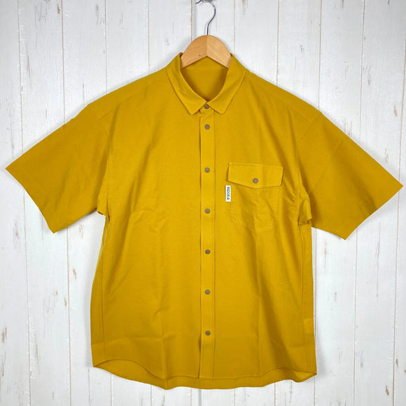 【Men's M イエロー系】 Ridge Mountain Gear ( リッジマウンテンギア ) ベーシック ショートスリーブ シャツ Basic Short Sleeve Shirt Rustic Mustard ポリエステル ウェア トップス インナー シャ
