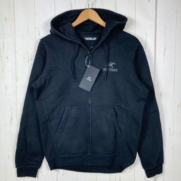 【Men's XS ブラック系】 Arcteryx ( アークテリクス ) エンブレム フリース フル ジップ フーディ Emblem Fleece Full-Zip Hoody コットン ウェア トップス インナー シャツ フーディ コットン z00056414