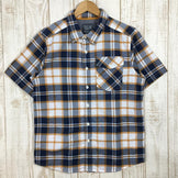 【Men's S ネイビー系】 Mountain Hardwear ( マウンテンハードウェア ) ショートスリーブ プレイド シャツ Short Sleeve Plaid Shirt コットン/ポリ 速乾 OE6525 Men's コットン ショートスリーブシャ - 【公式】2ndGEAR（セカンドギア）Webショップ【登山用品・アウトドア用品専門 買取販売店】
