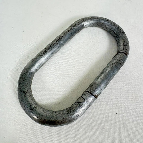 【OneSize シルバー系】 1970s Evernew ( エバニュー ) ヴィンテージ カラビナ 4個セット Vintage Carabiner 4-Piece Set PIONEER刻印 スクリューロック混在 ロッククライミングギア z00061781  ロ