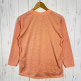 [Unisex S Pink] Bring DRYCOTTONY Long Sleeve T-shirt Polyester Wear Tops Inner Shirt Long Sleeve T-shirt Crew Neck Synthetic