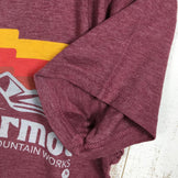 【Men's S レッド系】Marmot ( マーモット ) サンセッター ハーフスリーブ Tシャツ Sunsetter H/S T-Shirt 速乾 TOMLGA4331 International Men's コットン ショートスリーブTシャツ クルーネック インナー シャツ トップス ウェア - 【公式】2ndGEAR（セカンドギア）Webショップ【登山用品・アウトドア用品専門 買取販売店】