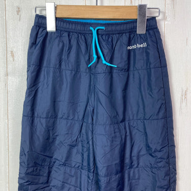 【儿童 130 蓝色系】 Montbell (蒙特贝尔) Thermawrap 裤子 合成纤维羽绒服 ウェア 裤装 长裤 合成纤维保暖内胆 z00056668 合成纤维保暖内胆 长裤 裤装 ウェア