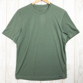 【Men's S グリーン系】 Patagonia ( パタゴニア ) キャプリーン クール トレイル シャツ Capliene Cool Trail Shirts ポリエステル 24496 International Men's INDG 化繊 ショートスリーブT - 【公式】2ndGEAR（セカンドギア）Webショップ【登山用品・アウトドア用品専門 買取販売店】