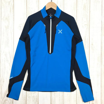 【Men's S ブルー系】 Montura ( モンチュラ ) ヴェイパー レース ジップ マグリア Viper Race Zip Maglia ロングスリーブ シャツ MMZR22X International Men's 2100 Blue Sky / Wh - 【公式】2ndGEAR（セカンドギア）Webショップ【登山用品・アウトドア用品専門 買取販売店】