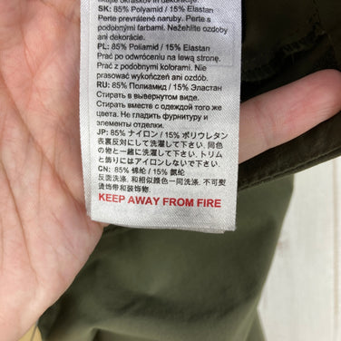 【Women's XS グリーン系】 Mammut ( マムート ) アジリティ スリム パンツ アジアンフィット ウィメンズ AEGILITY Slim Pants AF Women ストレッチ DWR 一体型ベルト ナイロン ウェア ボトムス ロングパンツ ソフトシェ