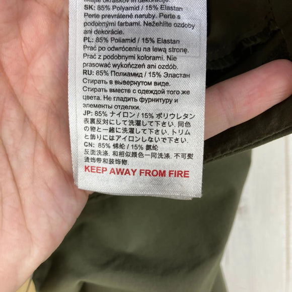 【Women's XS グリーン系】 Mammut ( マムート ) アジリティ スリム パンツ アジアンフィット ウィメンズ AEGILITY Slim Pants AF Women ストレッチ DWR 一体型ベルト ナイロン ウェア ボトムス ロングパンツ ソフトシェ