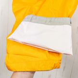 [Kid's Size 130 Orange] Montbell Crepper Nylon Rain Suit and Rain Shell Set (z00053208)