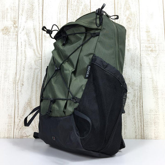 [OneSize 绿色] Ridge Mountain Gear 一英里 16L 背包背包深橄榄色背包容量 [~29L] 背包袋存储