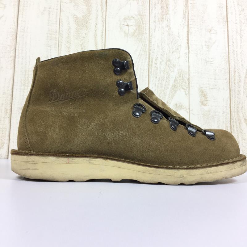 [男式 24.5 厘米米色] Danner Mountain 浅色绒面革 Gore-Tex 45500X 男式棕褐色徒步靴鞋类