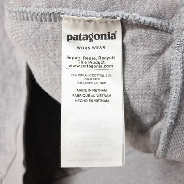 【Women's XL グレー系】 Patagonia ( パタゴニア ) オーガニックコットン キルト クルー オーガニックコットン 25310 International Women's ドリフターグレー | Drifter Gray | DFTG コットン ロング - 【公式】2ndGEAR（セカンドギア）Webショップ【登山用品・アウトドア用品専門 買取販売店】