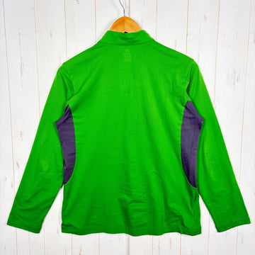 【Women's L グリーン系】 Finetrack ( ファイントラック ) ドラウト エア ジップネック Drought Air Zip Neck ポリエステル ウェア トップス インナー シャツ ロングスリーブシャツ 化繊 z00055023  化繊 ロングスリ - 0