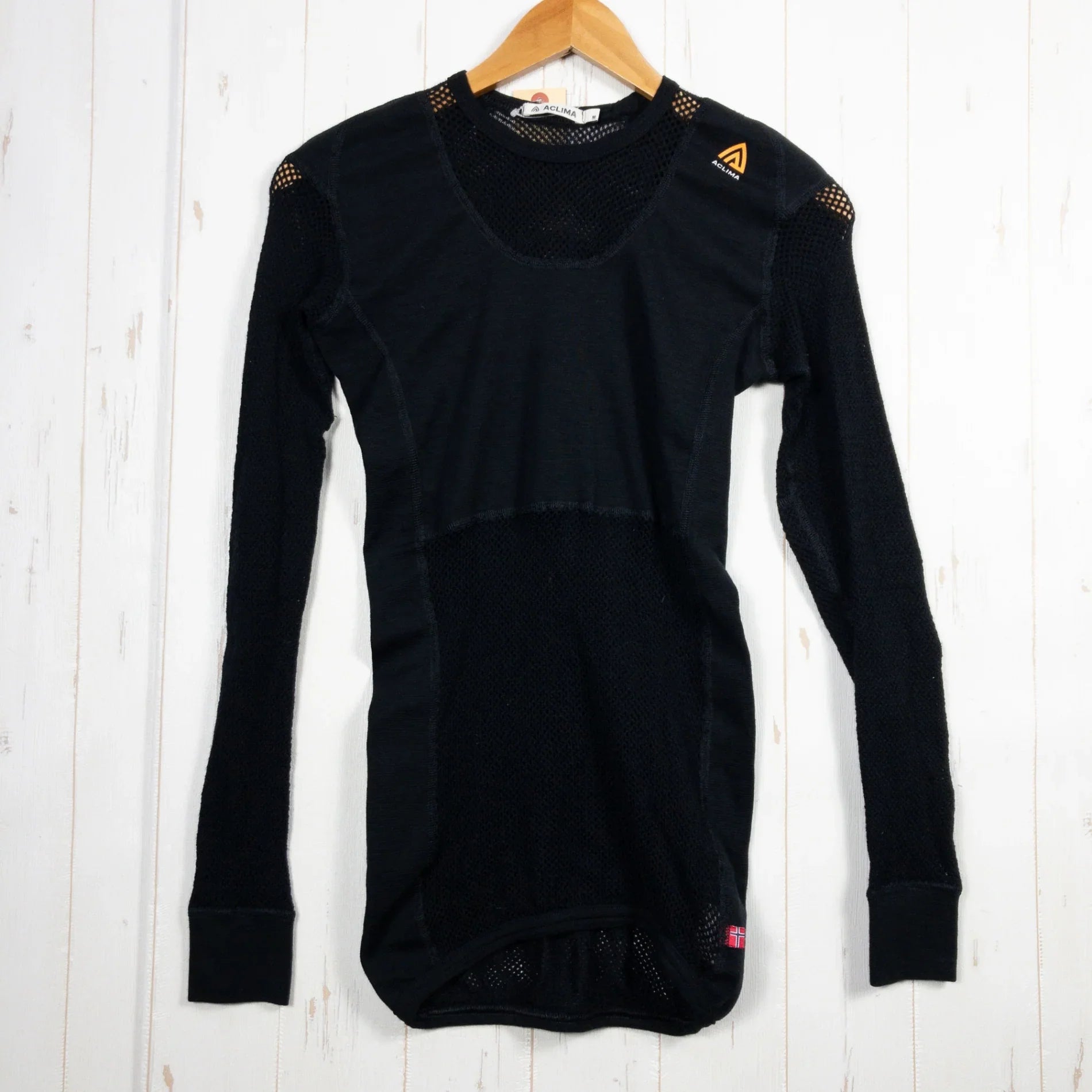 【Women's M ブラック系】 Aclima ( アクリマ ) ウールネット クルー ネック WoolNet Crew Neck メリノウール ウェア トップス インナー シャツ ロングスリーブTシャツ クルーネック ウール z00051991 ウール ロングスリ - 【公式】2ndGEAR（セカンドギア）Webショップ【登山用品・アウトドア用品専門 買取販売店】