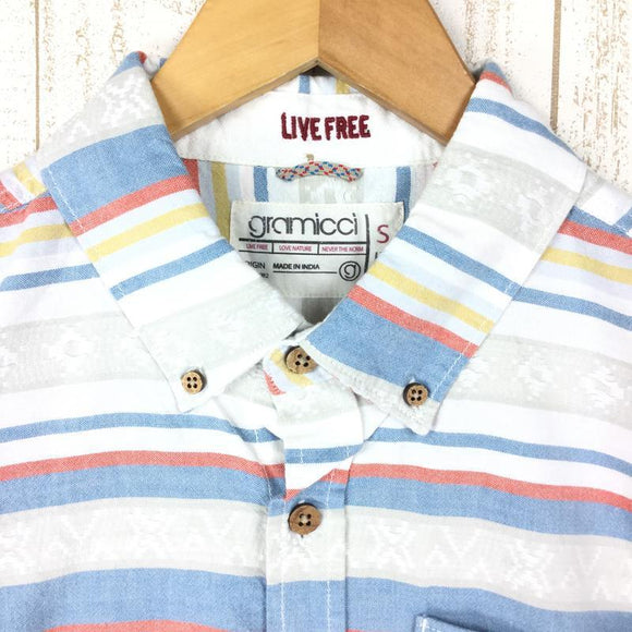 【Men's S ブルー系】Gramicci ( グラミチ ) サンタフェ ロングスリーブ シャツ Santa Fe Long-Sleeve Shirt 北米限定モデル International Men's コットン ロングスリーブシャツ インナー シャツ トップス ウェア - 【公式】2ndGEAR（セカンドギア）Webショップ【登山用品・アウトドア用品専門 買取販売店】