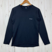 【Men's S ブラック系】 Montbell ( モンベル ) ジオライン EXP.ラウンドネックシャツ ポリエステル ウェア トップス インナー シャツ ロングスリーブTシャツ クルーネック 化繊 z00060213 化繊 ロングスリーブTシャツ クルーネッ