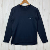 【Men's S ブラック系】 Montbell ( モンベル ) ジオライン EXP.ラウンドネックシャツ ポリエステル ウェア トップス インナー シャツ ロングスリーブTシャツ クルーネック 化繊 z00060213 化繊 ロングスリーブTシャツ クルーネッ