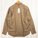 【Men's S ブラウン系】 Ridge Mountain Gear ( リッジマウンテンギア ) メリノ ベーシック ロングスリーブ シャツ Merino Basic Long Sleeve Shirt メリノウール Asian Men's Mocha Plai-2