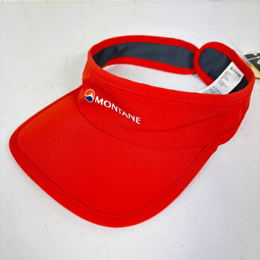 【OneSize レッド系】 Montane ( モンテイン ) ビア バイザー Via Visor サンバイザー ポリエステル ウェア ウェア小物 ヘッドウェア キャップ z00058653  キャップ ヘッドウェア ウェア小物 ウェア