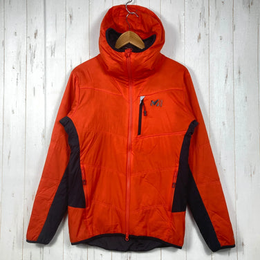 【Men's M オレンジ系】 Millet ( ミレー ) ブリーザー トイ フーディ Breather Toi Hoodie 化繊ダウン ウェア トップス アウター ジャケット 化繊インサレーション z00058483  化繊インサレーション アウター ジャケッ