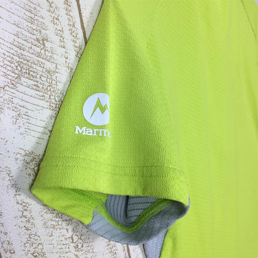 【Women's L イエロー系】 Marmot ( マーモット ) ドライクライム ディンプル ハーフジップ Driclime Dimple Half Zip ショートスリーブ ジップネック シャツ MJK-9420W Asian Women's 化繊 ショートスリ - 【公式】2ndGEAR（セカンドギア）Webショップ【登山用品・アウトドア用品専門 買取販売店】