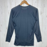 【Men's M グレー系】 Finetrack ( ファイントラック ) ドライレイヤーウォームロングスリーブ ポリエステル ウェア トップス インナー シャツ ロングスリーブTシャツ クルーネック 化繊 z00054670  化繊 ロングスリーブTシャツ クル