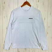 【Men's XS ホワイト系】 2021 Patagonia ( パタゴニア ) ロングスリーブ P-6 ロゴ レスポンシビリティー Long-Sleeved P-6 Logo Responsibili-Tee WHI リサイクルコットン混 コットン ウェア トップ