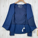 【Women's XS ネイビー系】 Mammut ( マムート ) アイガー スピード ミッドレイヤー ハイブリッド フーデッド ジャケット Eiger Speed ML Hybrid Hooded Jacket Women Eiger Extreme 防風 ストレッチ