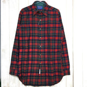 【Men's M レッド系】 Pendleton ( ペンドルトン ) 70S ウールシャツ Magnum Tall ロング丈 入手困難 ビンテージ International Men's Authentic Prince Charles Edward Stewa - 【公式】2ndGEAR（セカンドギア）Webショップ【登山用品・アウトドア用品専門 買取販売店】