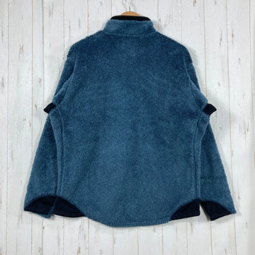 【Men's L ネイビー系】 2004 Patagonia ( パタゴニア ) R2 ボディ ラグ プルオーバー R2 Body Rug Pullover Deep Blue Heather 生産終了モデル 入手困難 ハイパイルフリース R1ストレッチパネル US - 0