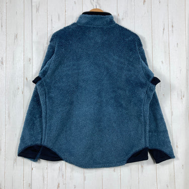 【Men's L ネイビー系】 2004 Patagonia ( パタゴニア ) R2 ボディ ラグ プルオーバー R2 Body Rug Pullover Deep Blue Heather 生産終了モデル 入手困難 ハイパイルフリース R1ストレッチパネル US