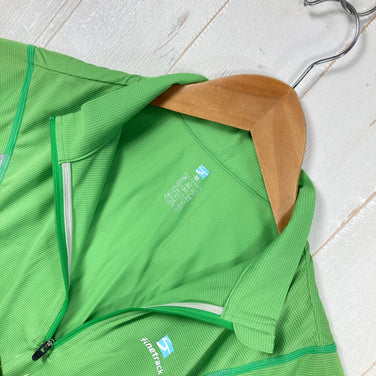 【Women's M グリーン系】 Finetrack ( ファイントラック ) ドラウト エア ジップネック ポリエステル ウェア トップス インナー シャツ ロングスリーブシャツ 化繊 z00060129  化繊 ロングスリーブシャツ インナー シャツ トップス ウ