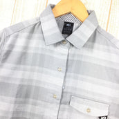 【Women's M グレー系】 Millet ( ミレー ) レディース クータイ サーモ シャツ ロングスリーブ Ld Kuhtai Thermo Shirt Ls フランネル シャツ ネルシャツ MIV01639 Women's コットン ロングスリーブシャツ - 【公式】2ndGEAR（セカンドギア）Webショップ【登山用品・アウトドア用品専門 買取販売店】