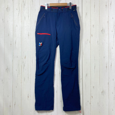 【Men's M ネイビー系】 Millet ( ミレー ) トリロジー ワン コーデュラ パンツ TRILOGY ONE CORDURA PANT ナイロン ウェア ボトムス ロングパンツ ソフトシェル z00058197  ソフトシェル ロングパンツ ボトムス