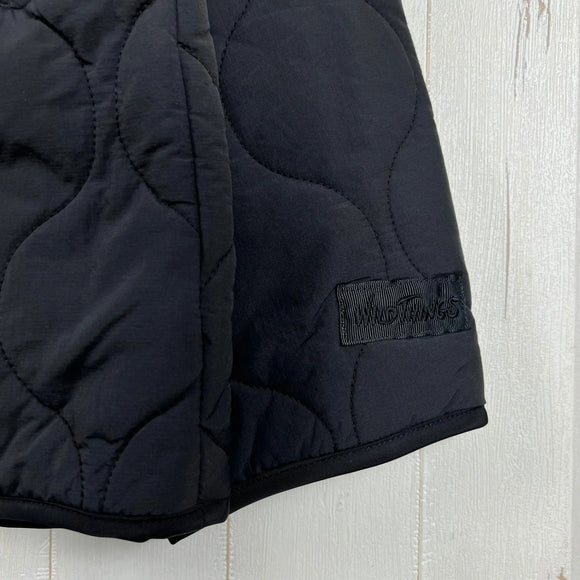 【Women's M ブラック系】 Wildthings ( ワイルドシングス ) キルティング ノーカラー ジャケット Quilting No Collar Jacket WTL24105SN BLACK z00056184 BLACK 化繊インサレーション アウター