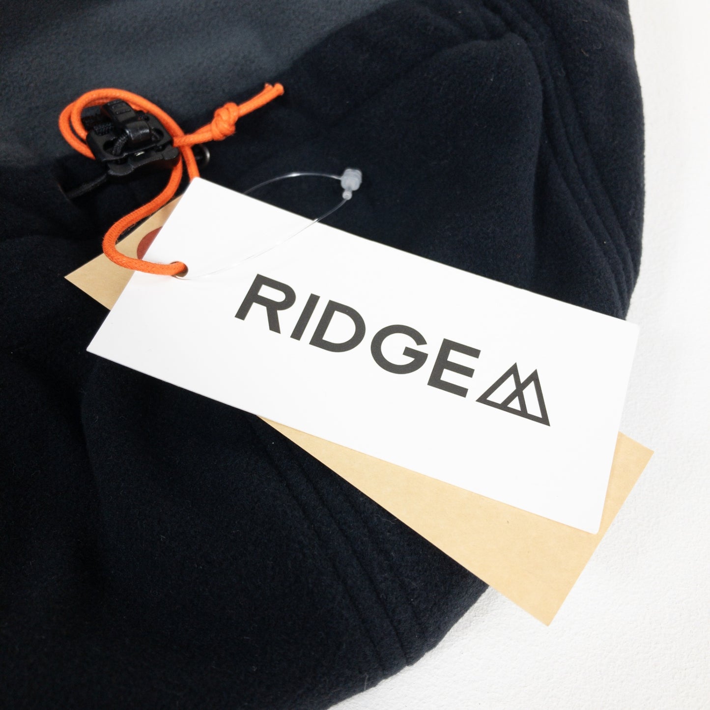 【Unisex OneSize Black】Ridge Mountain Gear（Ridge Mountain Gear）抓绒耳罩帽 Polartec Wind Pro 男女通用黑色帽子头饰佩戴配件佩戴